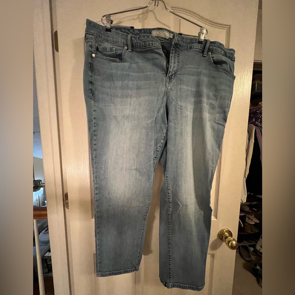 Torrid Light Blue Slim Fit Jeans
